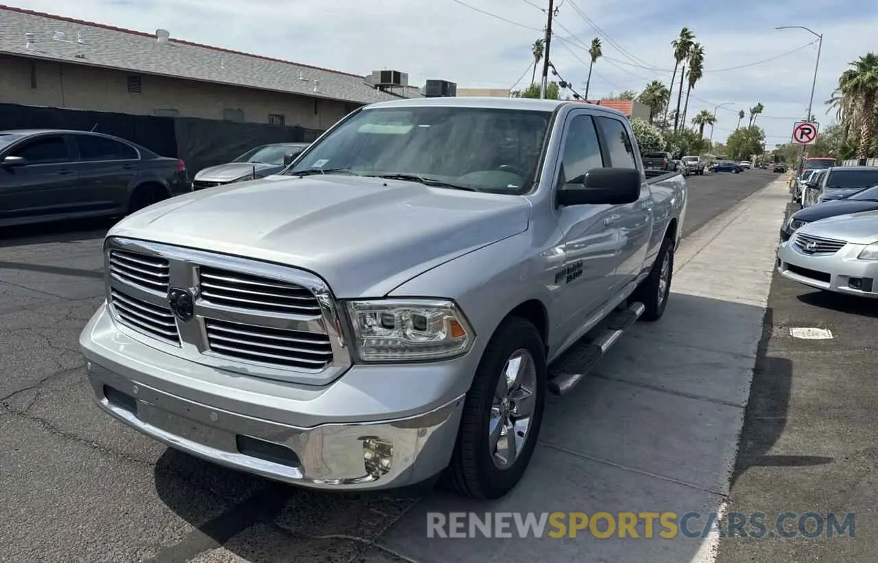 2 Photograph of a damaged car 1C6RR7TTXKS556018 RAM 1500 2019