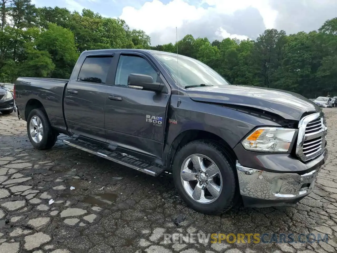 4 Photograph of a damaged car 1C6RR7TTXKS695906 RAM 1500 2019