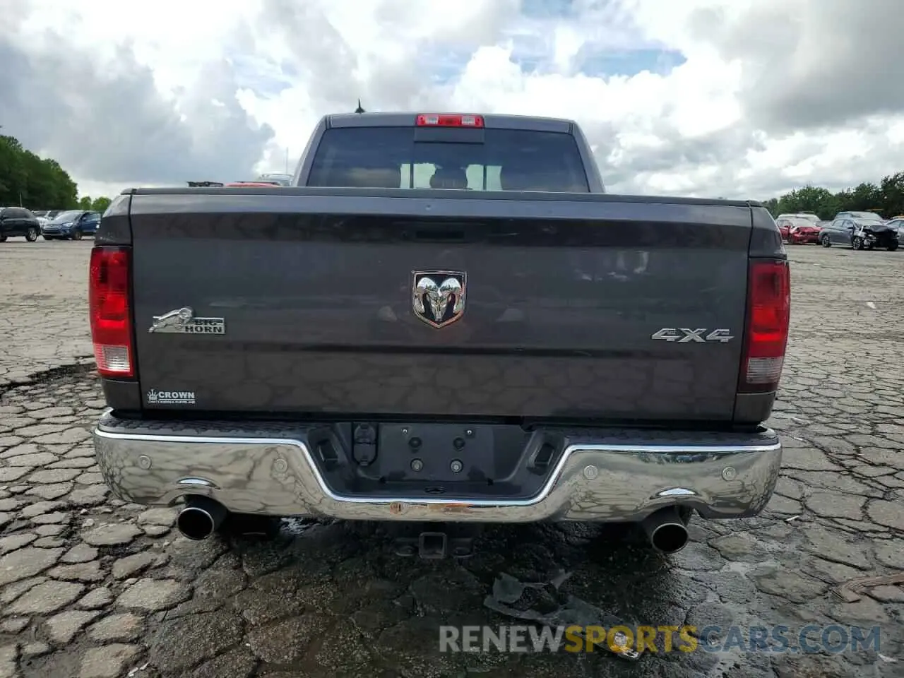 6 Photograph of a damaged car 1C6RR7TTXKS695906 RAM 1500 2019