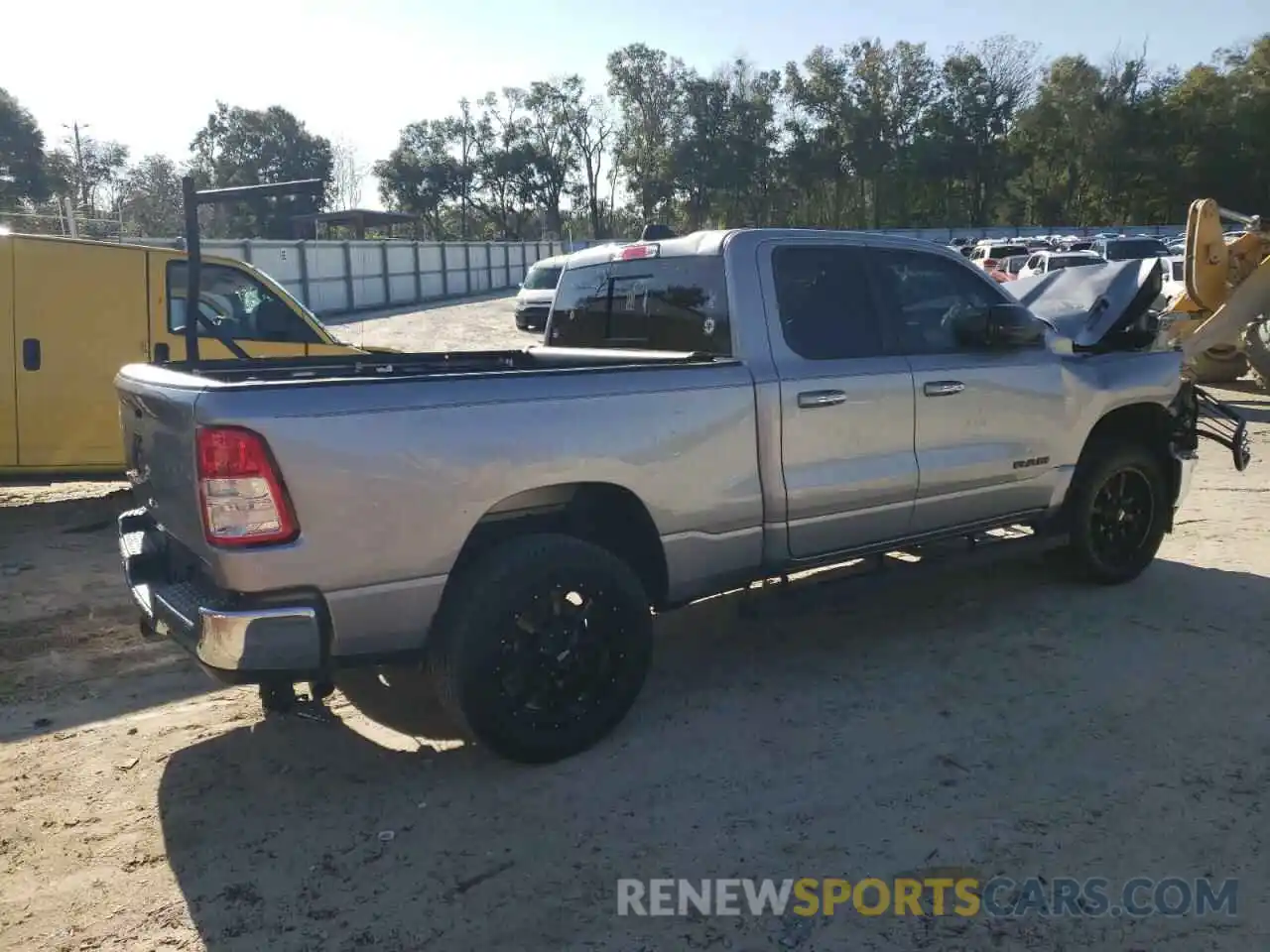 3 Photograph of a damaged car 1C6RREBG0KN792765 RAM 1500 2019