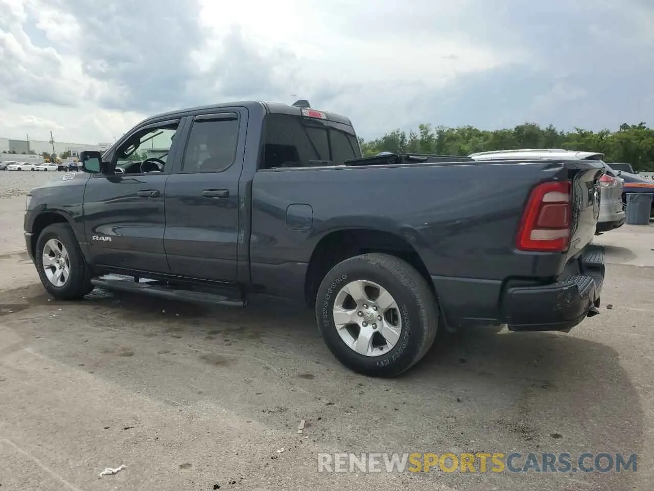 2 Photograph of a damaged car 1C6RREBT0KN509083 RAM 1500 2019