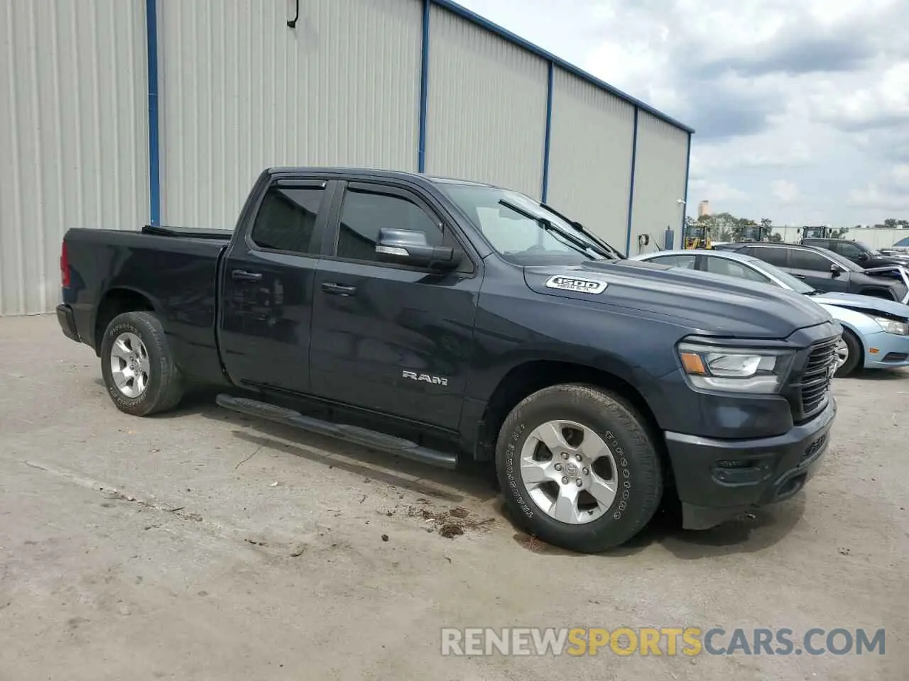 4 Photograph of a damaged car 1C6RREBT0KN509083 RAM 1500 2019