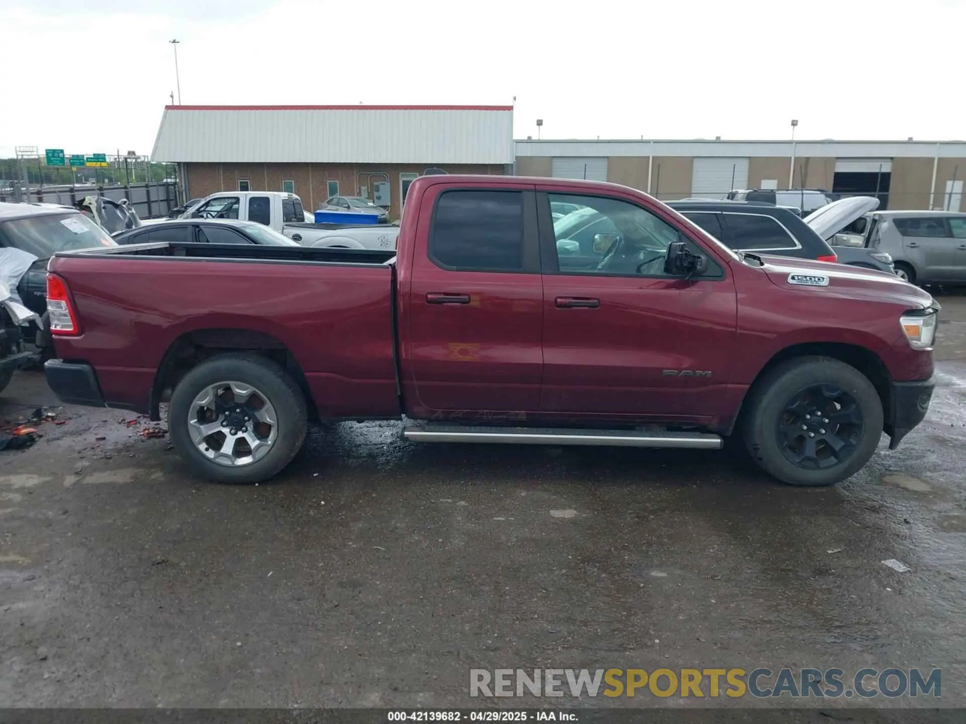 13 Photograph of a damaged car 1C6RREBT3KN884384 RAM 1500 2019