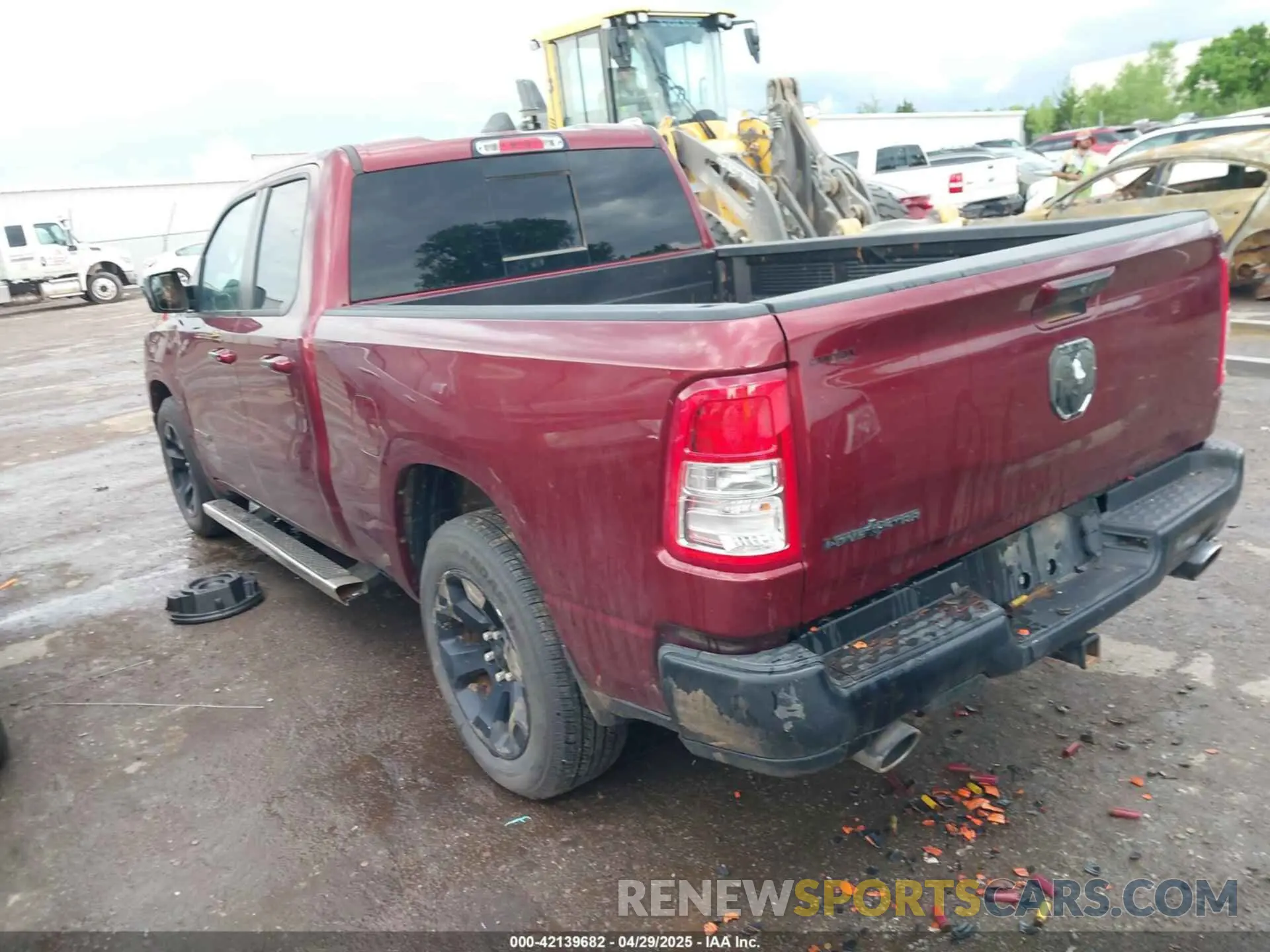 14 Photograph of a damaged car 1C6RREBT3KN884384 RAM 1500 2019