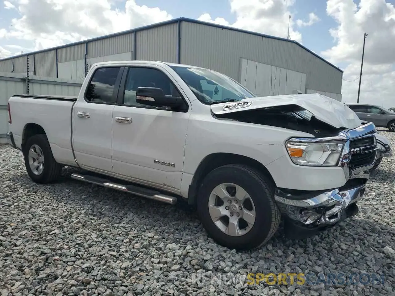 4 Photograph of a damaged car 1C6RREBT3KN905220 RAM 1500 2019