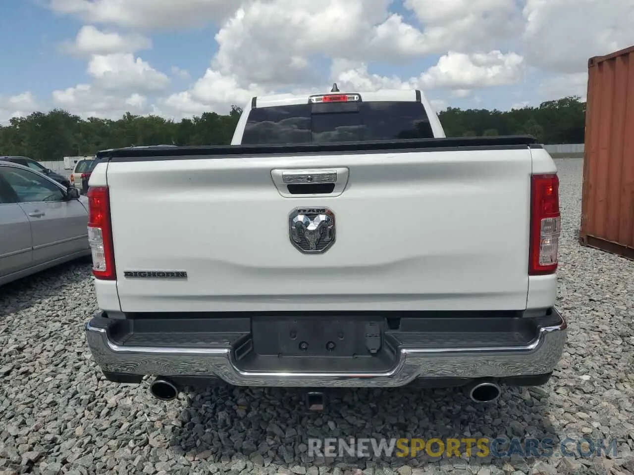 6 Photograph of a damaged car 1C6RREBT3KN905220 RAM 1500 2019