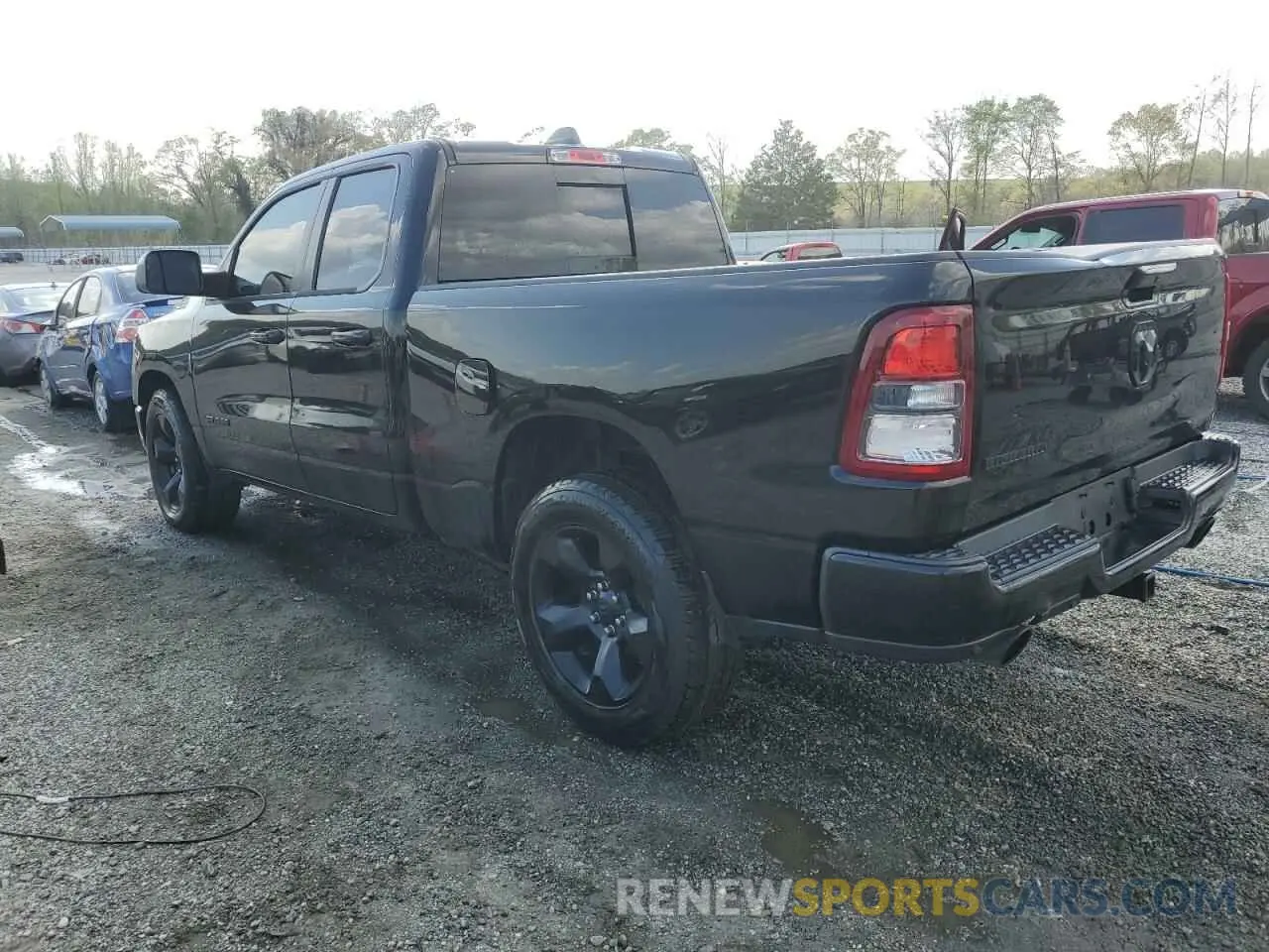 2 Photograph of a damaged car 1C6RREBT9KN568519 RAM 1500 2019