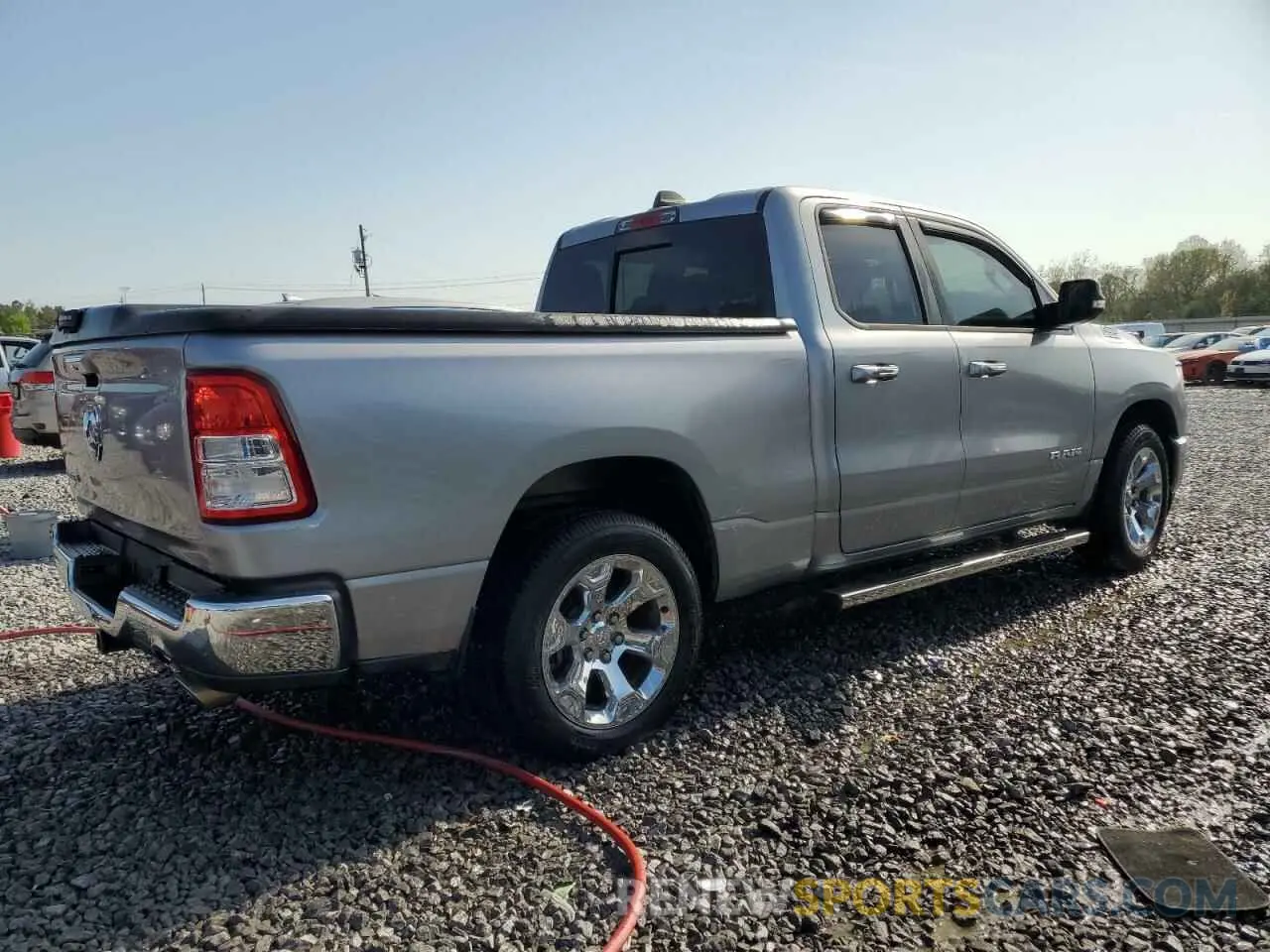 3 Photograph of a damaged car 1C6RREBTXKN884012 RAM 1500 2019