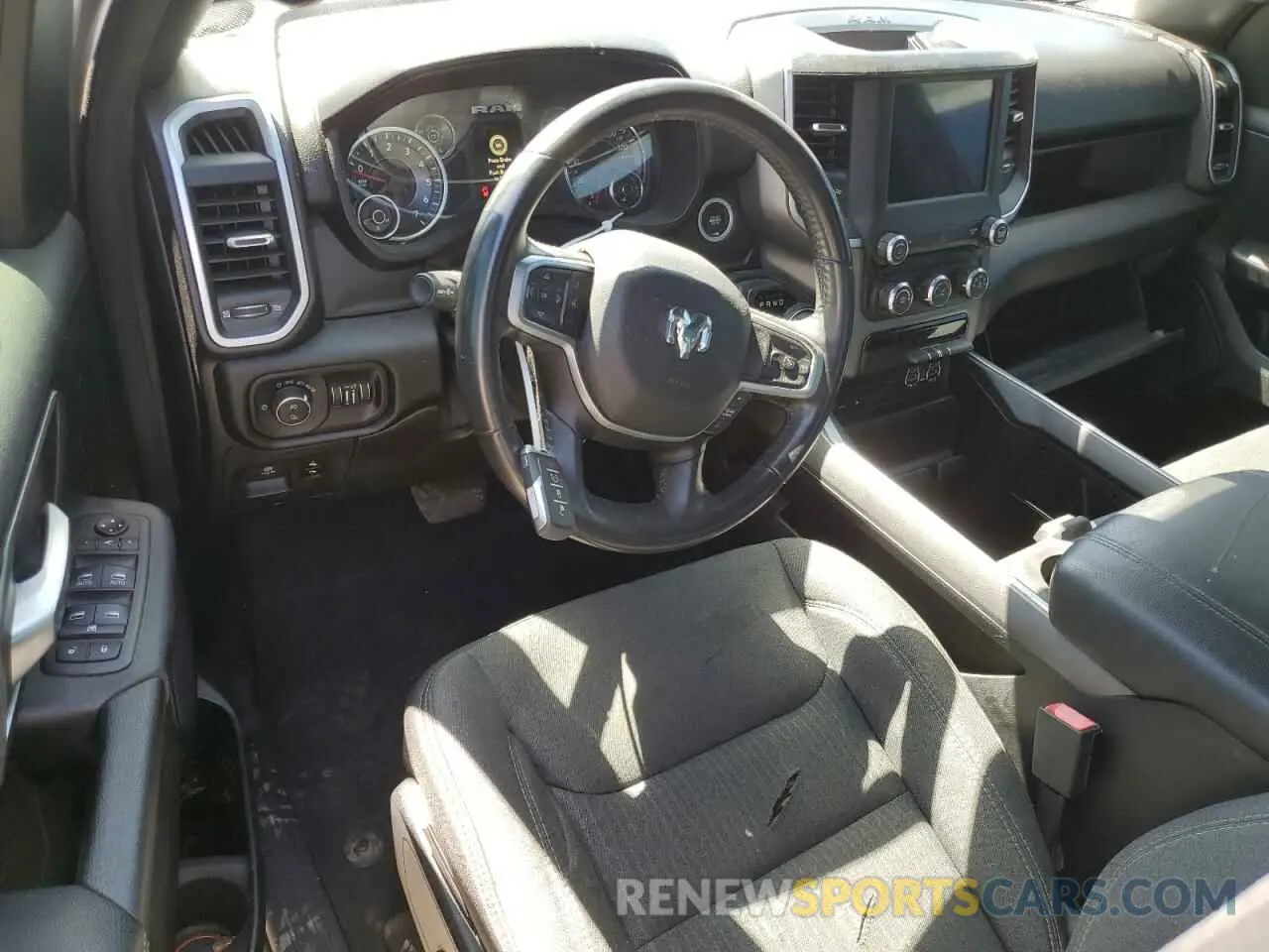 8 Photograph of a damaged car 1C6RREBTXKN884012 RAM 1500 2019