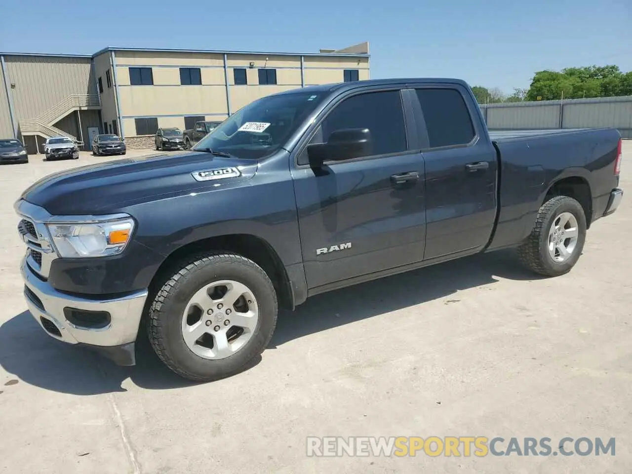 1 Photograph of a damaged car 1C6RRECT5KN568404 RAM 1500 2019