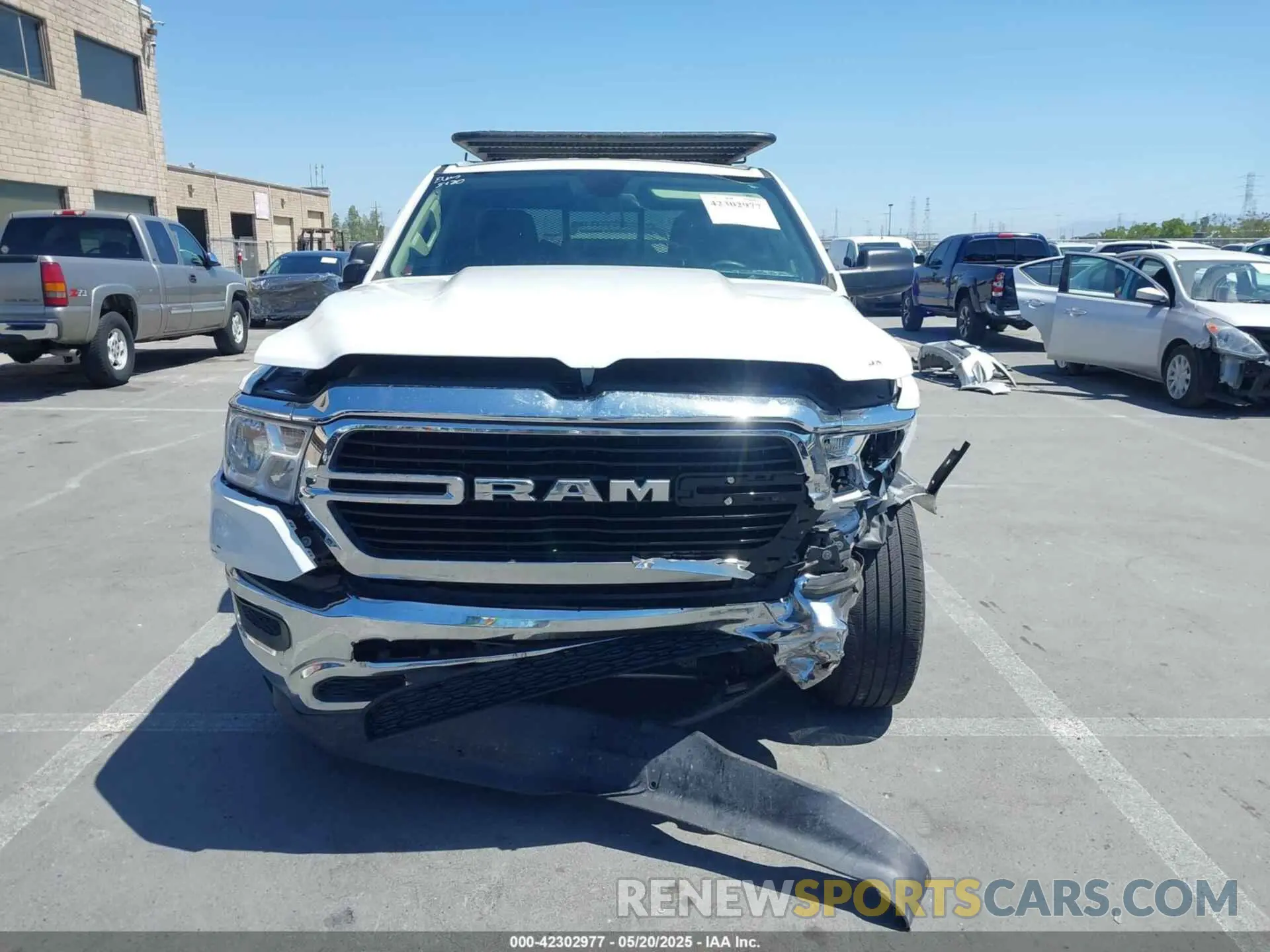 6 Photograph of a damaged car 1C6RRECT6KN884457 RAM 1500 2019