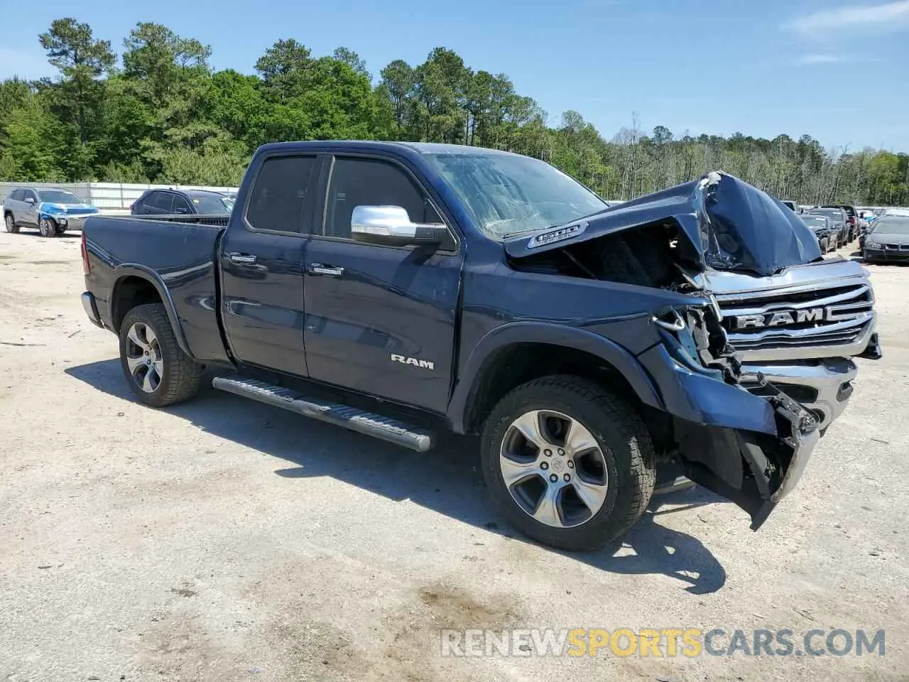 4 Photograph of a damaged car 1C6RREDT8KN769499 RAM 1500 2019