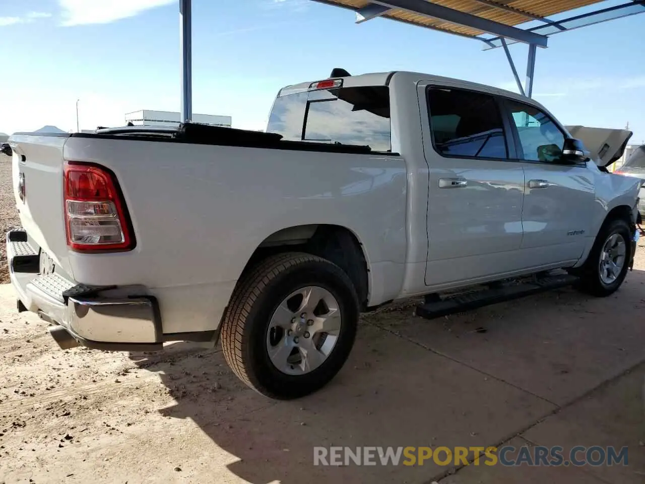 3 Photograph of a damaged car 1C6RREFT0KN684914 RAM 1500 2019