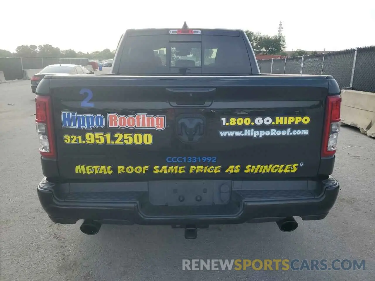 6 Photograph of a damaged car 1C6RREFT0KN701114 RAM 1500 2019