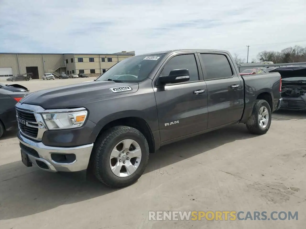1 Photograph of a damaged car 1C6RREFT0KN745503 RAM 1500 2019