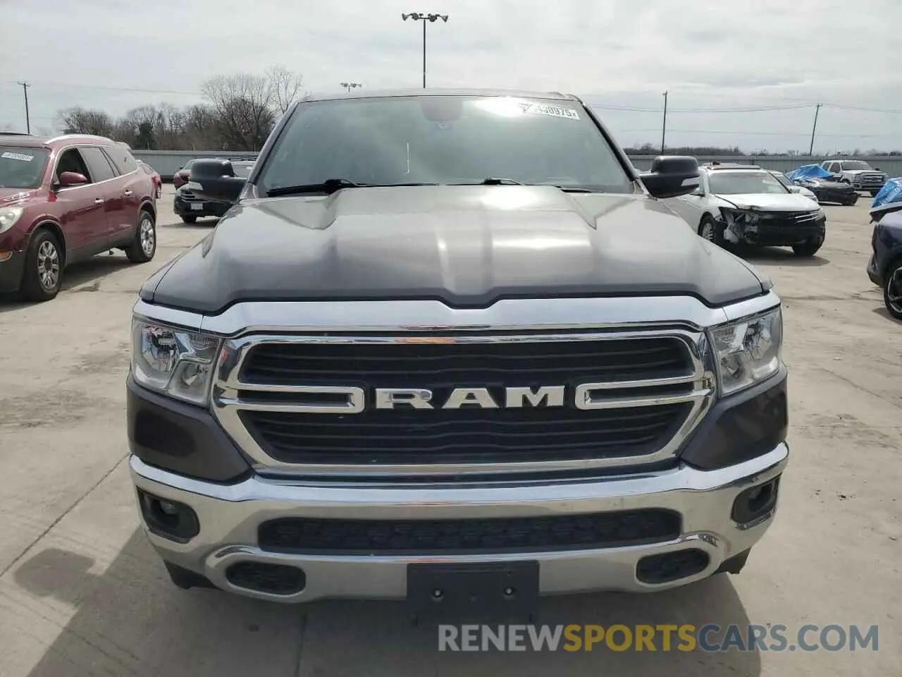 5 Photograph of a damaged car 1C6RREFT0KN745503 RAM 1500 2019