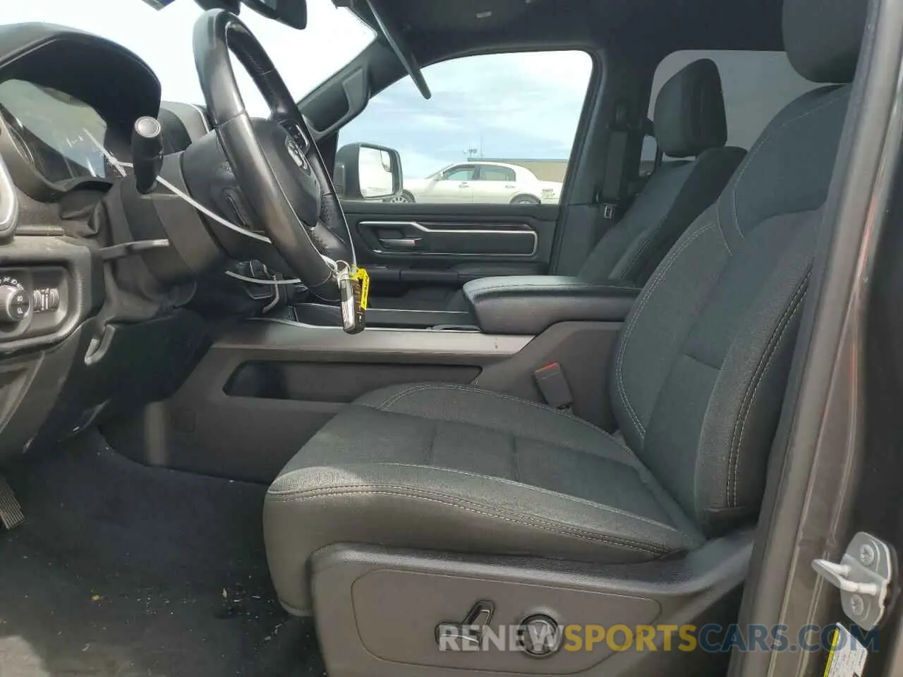 7 Photograph of a damaged car 1C6RREFT0KN745503 RAM 1500 2019