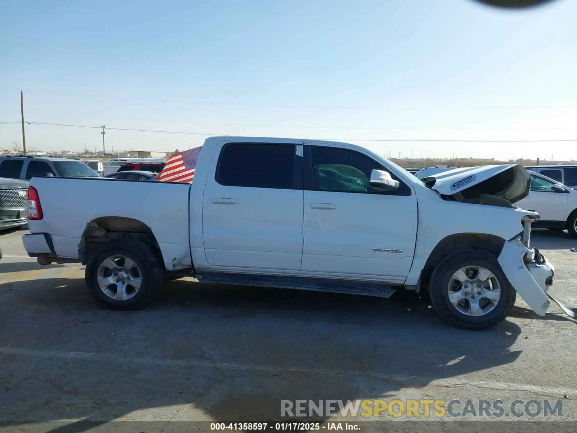 12 Photograph of a damaged car 1C6RREFT1KN548887 RAM 1500 2019