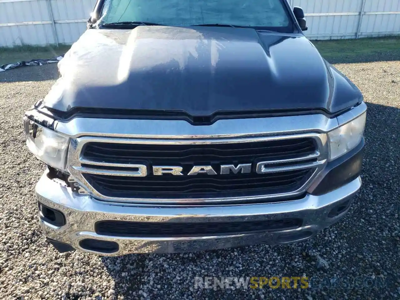 11 Photograph of a damaged car 1C6RREFT2KN535484 RAM 1500 2019