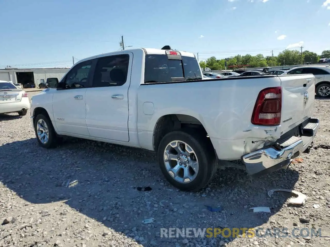2 Photograph of a damaged car 1C6RREFT2KN770449 RAM 1500 2019