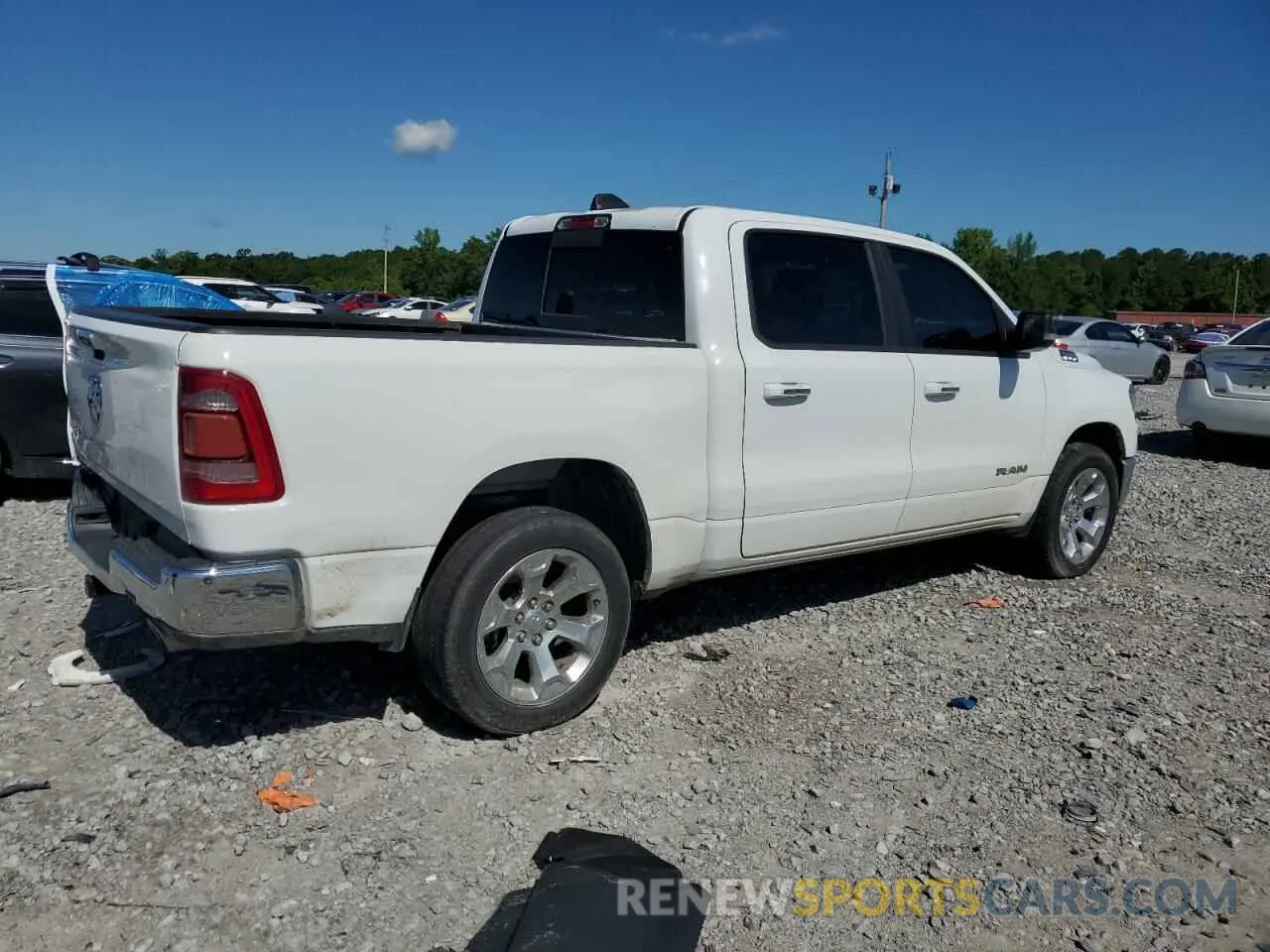 3 Photograph of a damaged car 1C6RREFT2KN770449 RAM 1500 2019
