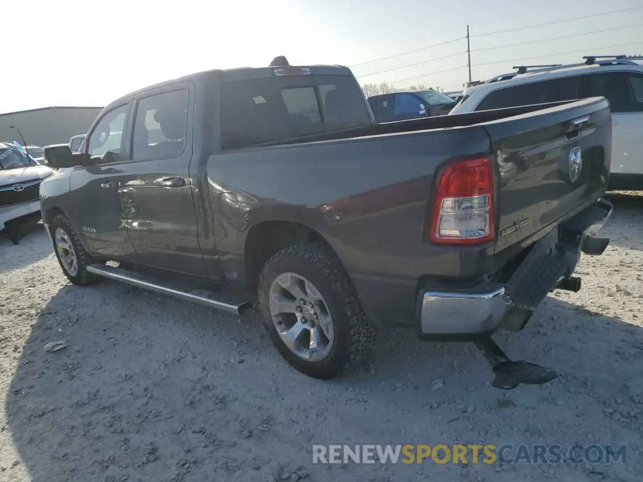 2 Photograph of a damaged car 1C6RREFT2KN798512 RAM 1500 2019