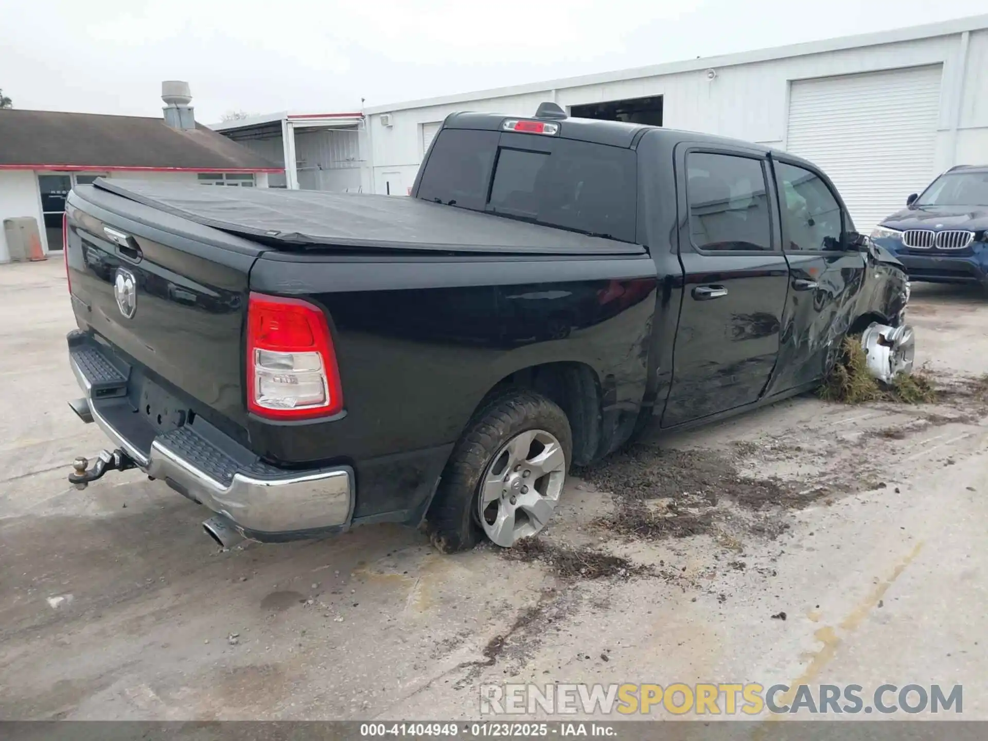 4 Photograph of a damaged car 1C6RREFT2KN801229 RAM 1500 2019