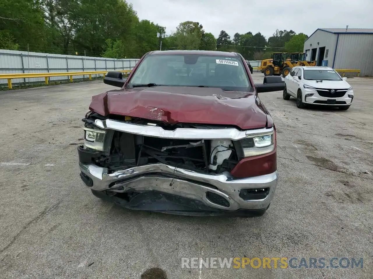 5 Photograph of a damaged car 1C6RREFT3KN509430 RAM 1500 2019