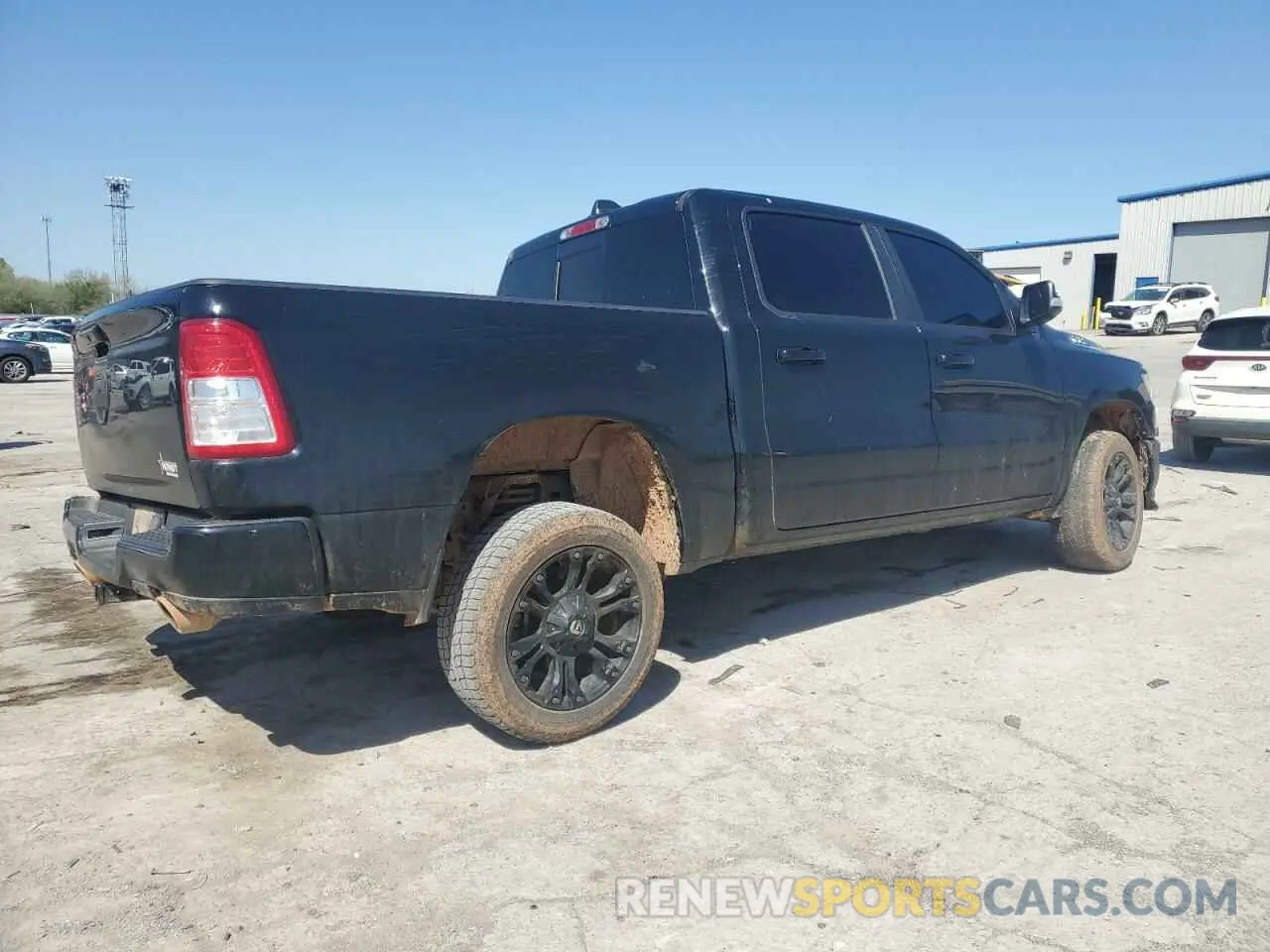 3 Photograph of a damaged car 1C6RREFT3KN793190 RAM 1500 2019