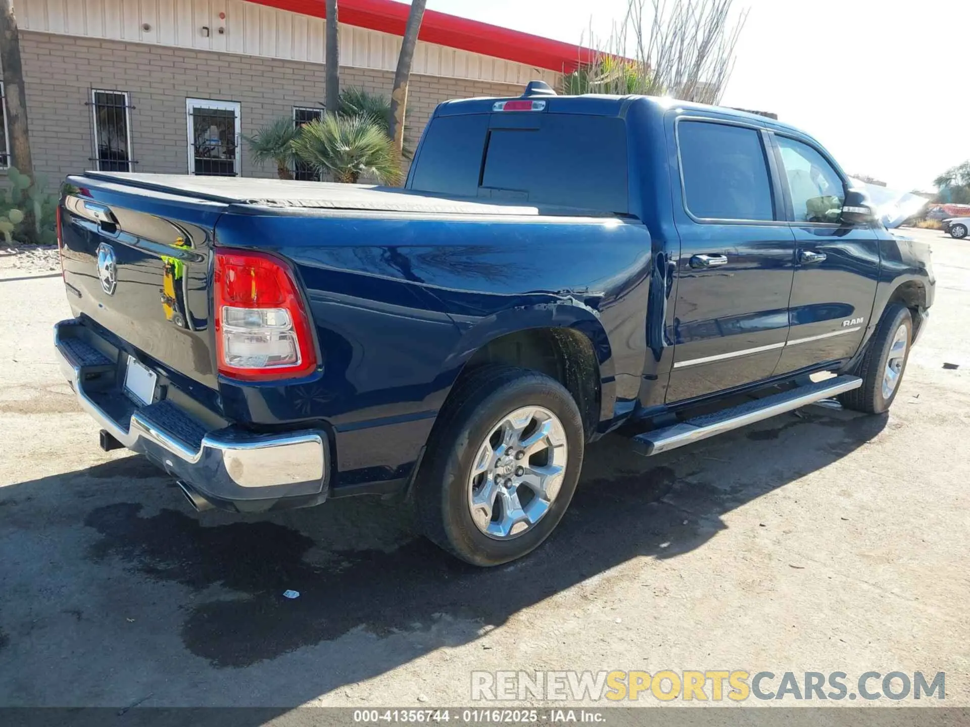 4 Photograph of a damaged car 1C6RREFT4KN769061 RAM 1500 2019