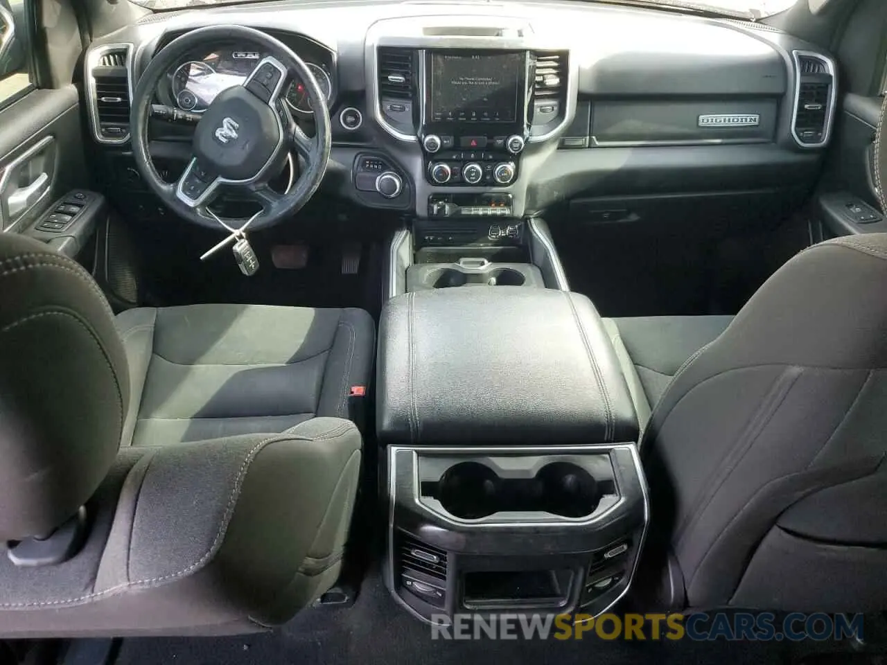 8 Photograph of a damaged car 1C6RREFT5KN534930 RAM 1500 2019