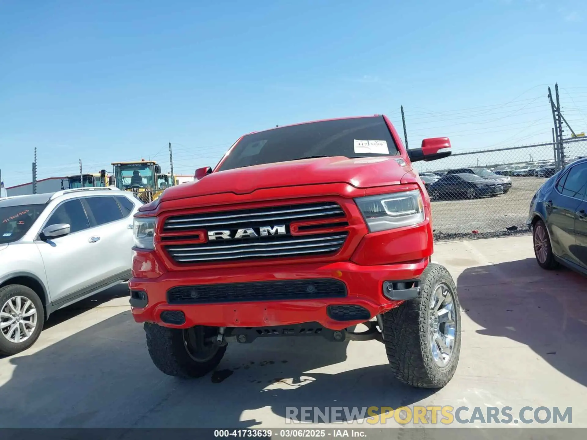 12 Photograph of a damaged car 1C6RREFT5KN548004 RAM 1500 2019