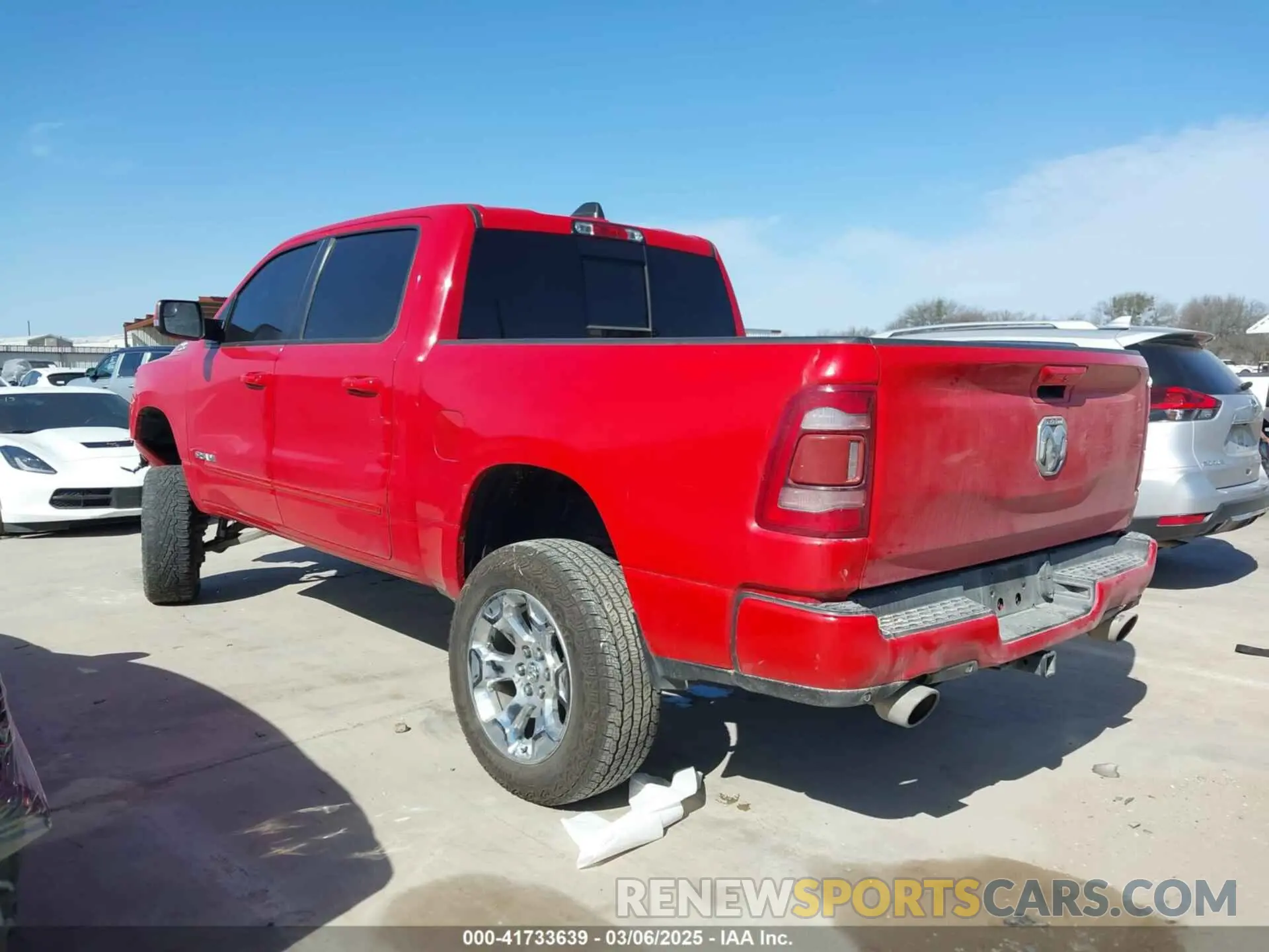 14 Photograph of a damaged car 1C6RREFT5KN548004 RAM 1500 2019