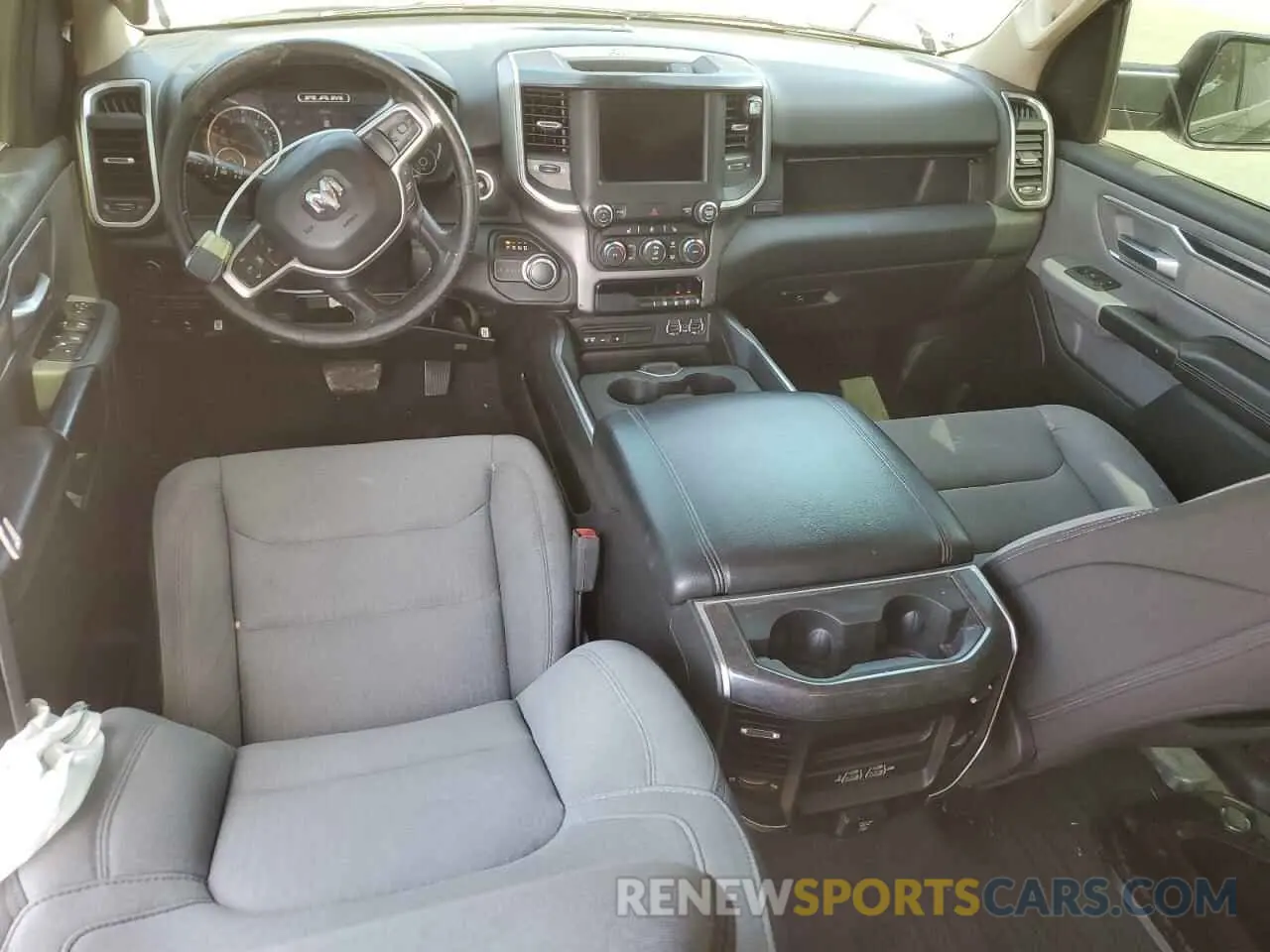 8 Photograph of a damaged car 1C6RREFT5KN639838 RAM 1500 2019
