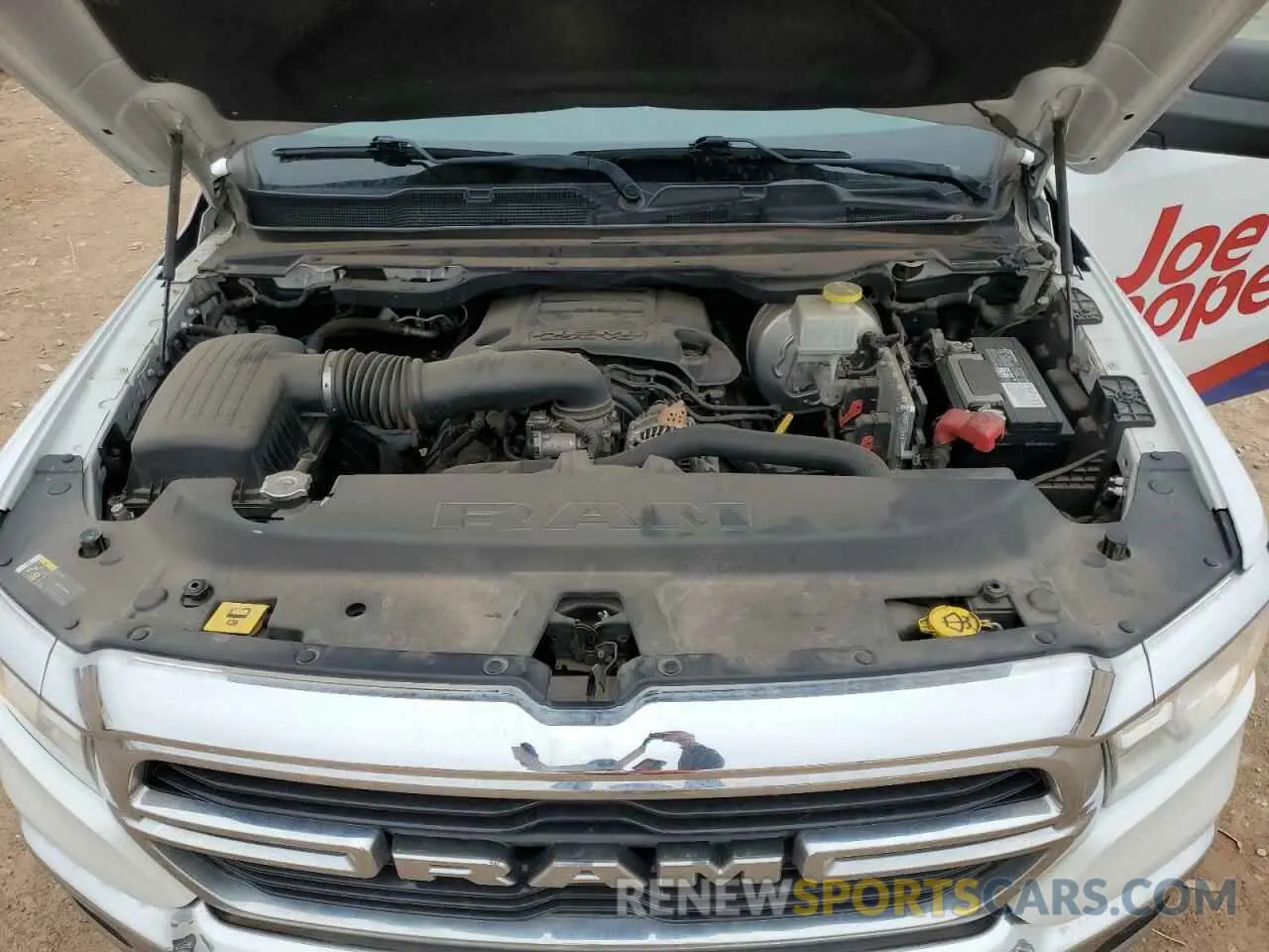 11 Photograph of a damaged car 1C6RREFT5KN660897 RAM 1500 2019
