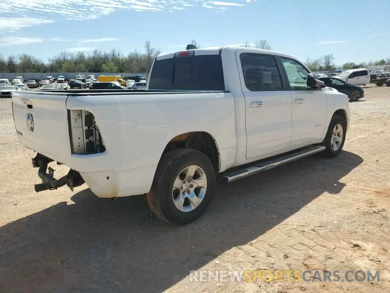 3 Photograph of a damaged car 1C6RREFT5KN660897 RAM 1500 2019
