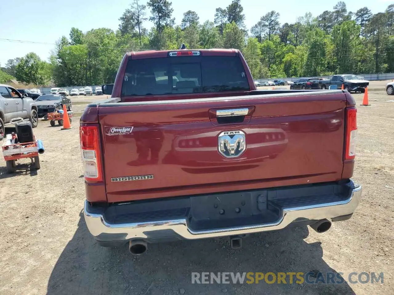 6 Photograph of a damaged car 1C6RREFT5KN770249 RAM 1500 2019
