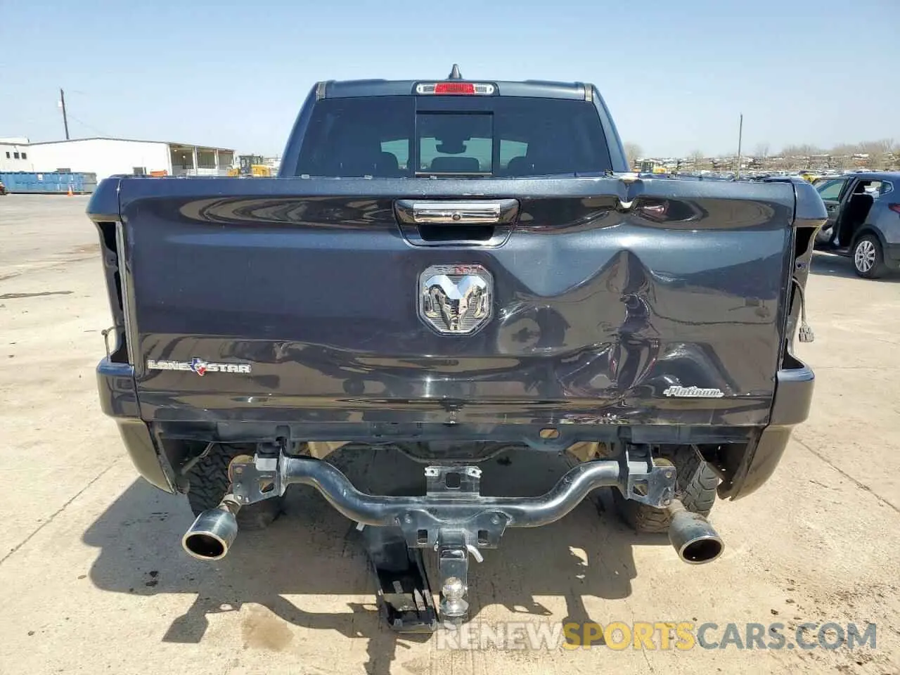 6 Photograph of a damaged car 1C6RREFT6KN828966 RAM 1500 2019