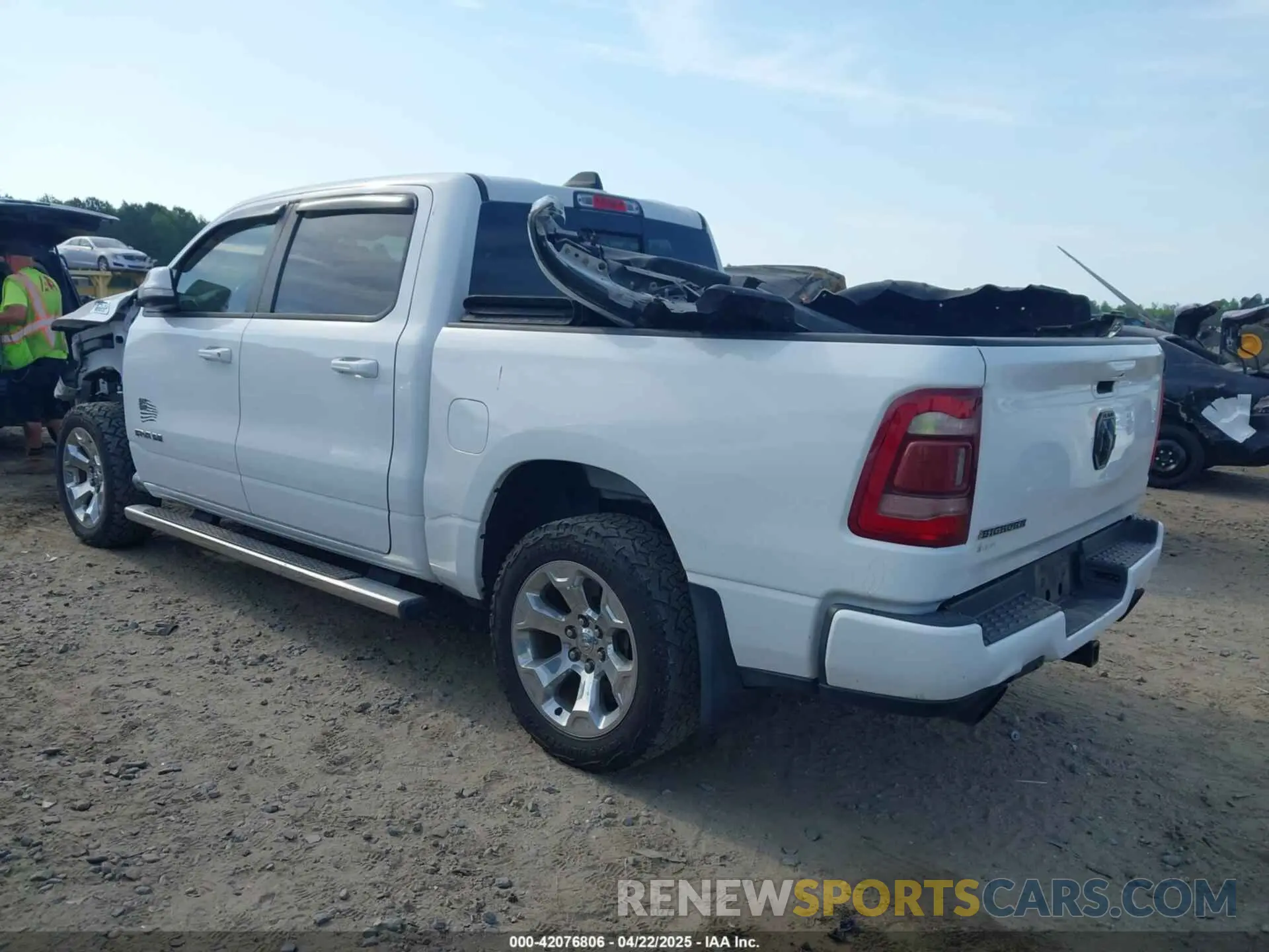 3 Photograph of a damaged car 1C6RREFT7KN880929 RAM 1500 2019