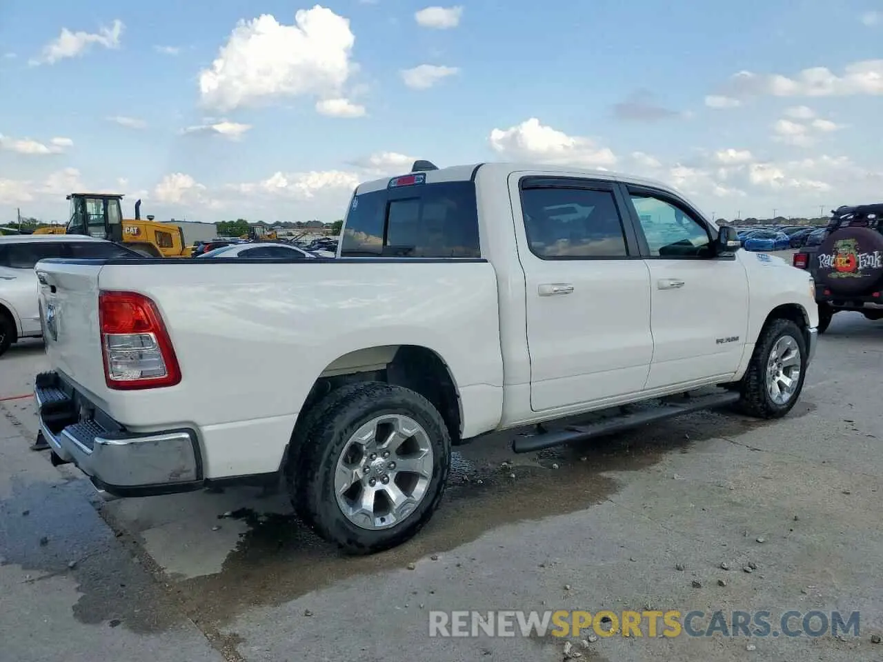 3 Photograph of a damaged car 1C6RREFT9KN596217 RAM 1500 2019