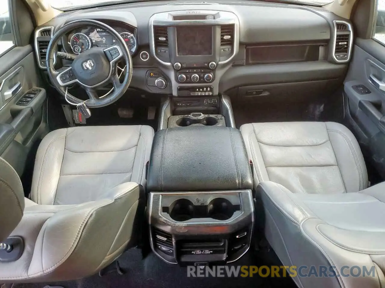 8 Photograph of a damaged car 1C6RREFT9KN596217 RAM 1500 2019