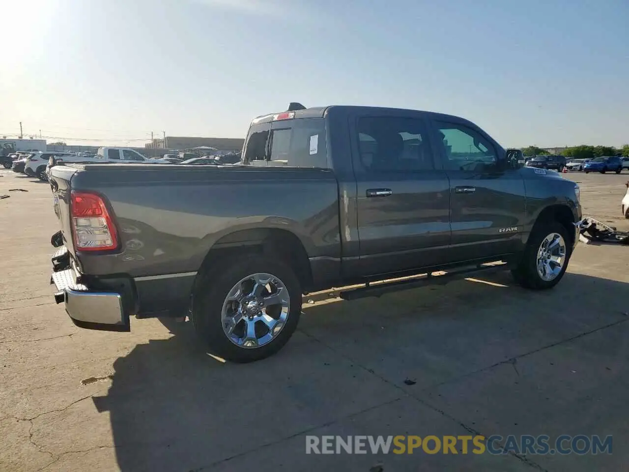 3 Photograph of a damaged car 1C6RREFT9KN666394 RAM 1500 2019
