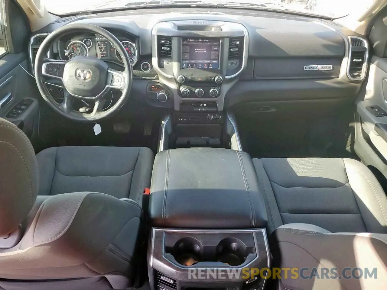 8 Photograph of a damaged car 1C6RREFT9KN666394 RAM 1500 2019