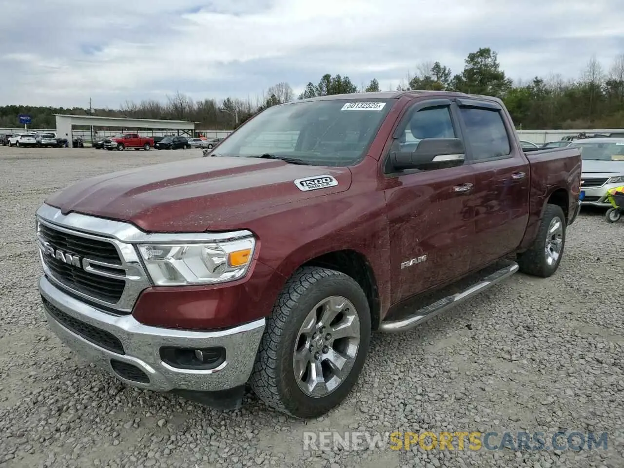 1 Photograph of a damaged car 1C6RREFTXKN617057 RAM 1500 2019