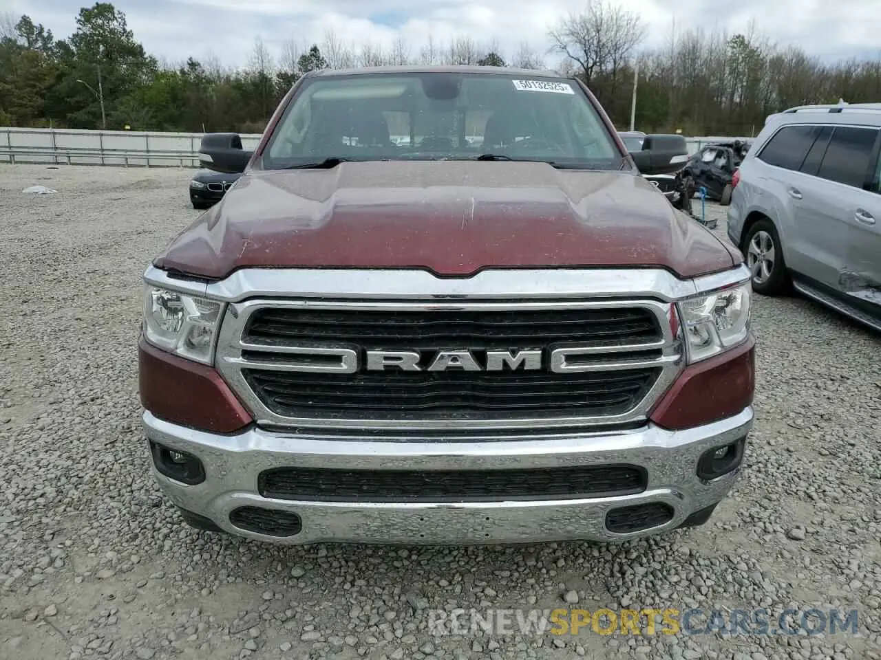 5 Photograph of a damaged car 1C6RREFTXKN617057 RAM 1500 2019