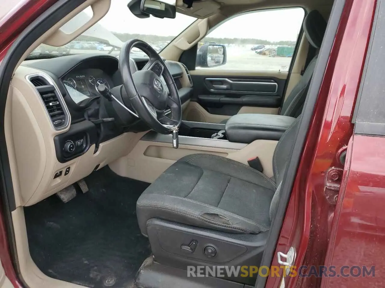 7 Photograph of a damaged car 1C6RREFTXKN617057 RAM 1500 2019