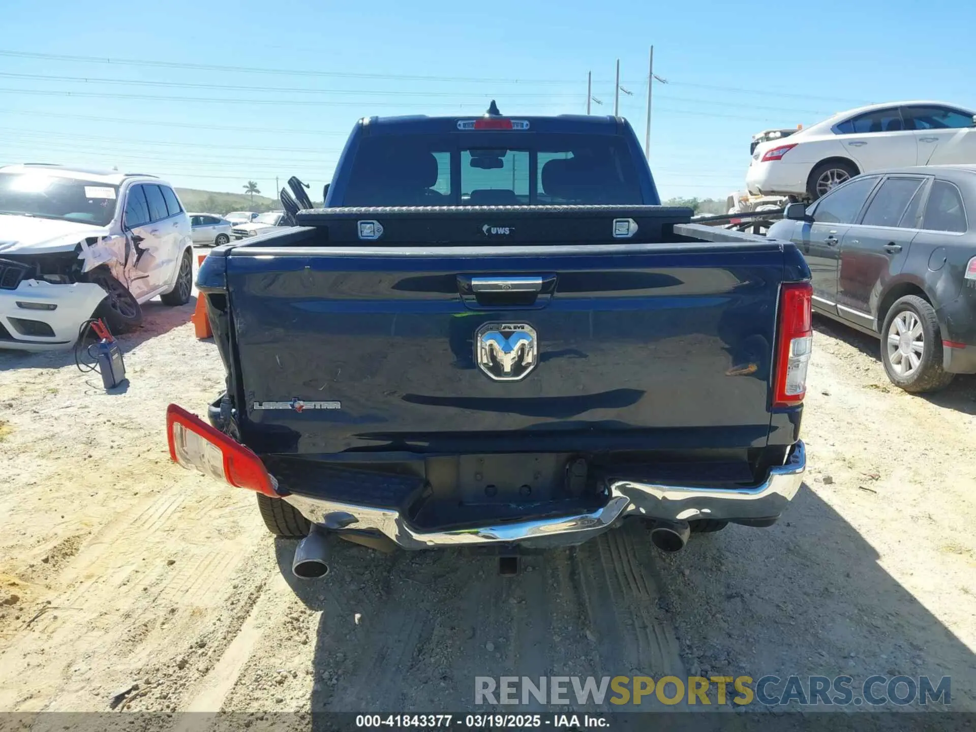 15 Photograph of a damaged car 1C6RREFTXKN628558 RAM 1500 2019