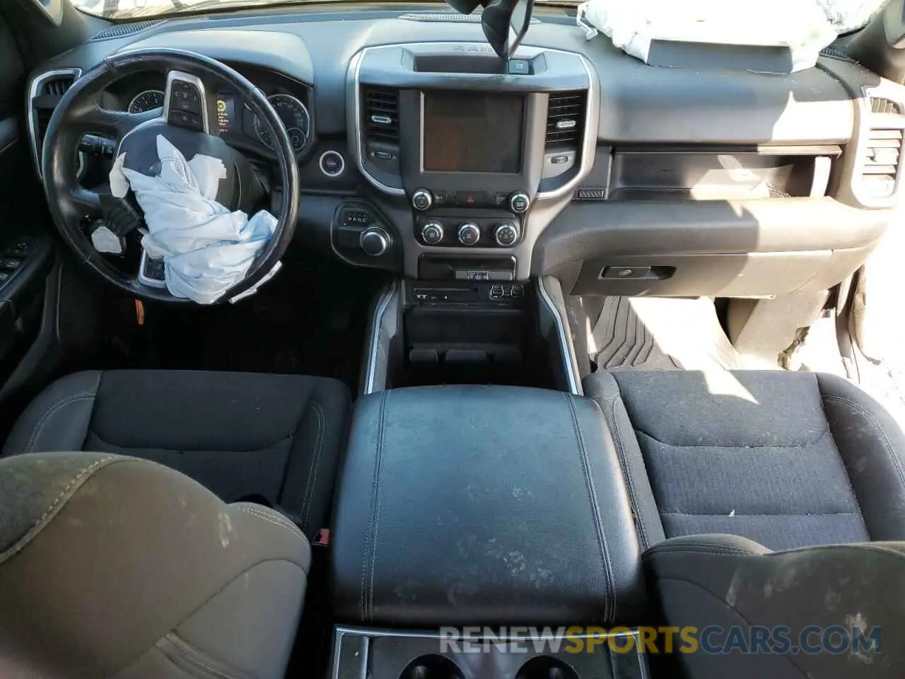 8 Photograph of a damaged car 1C6RREFTXKN642413 RAM 1500 2019