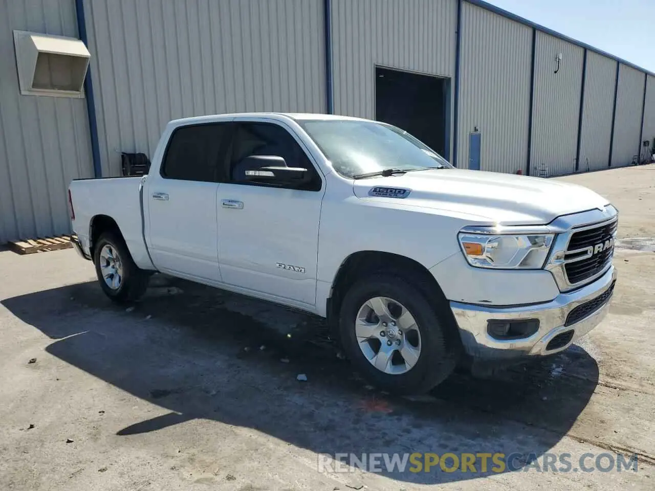4 Photograph of a damaged car 1C6RREFTXKN650995 RAM 1500 2019