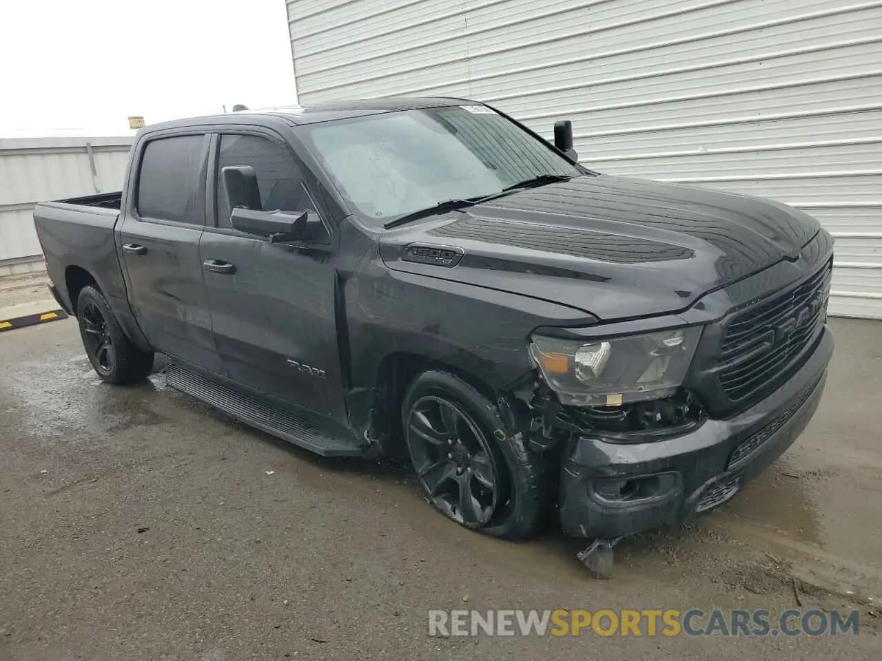 4 Photograph of a damaged car 1C6RREFTXKN705400 RAM 1500 2019